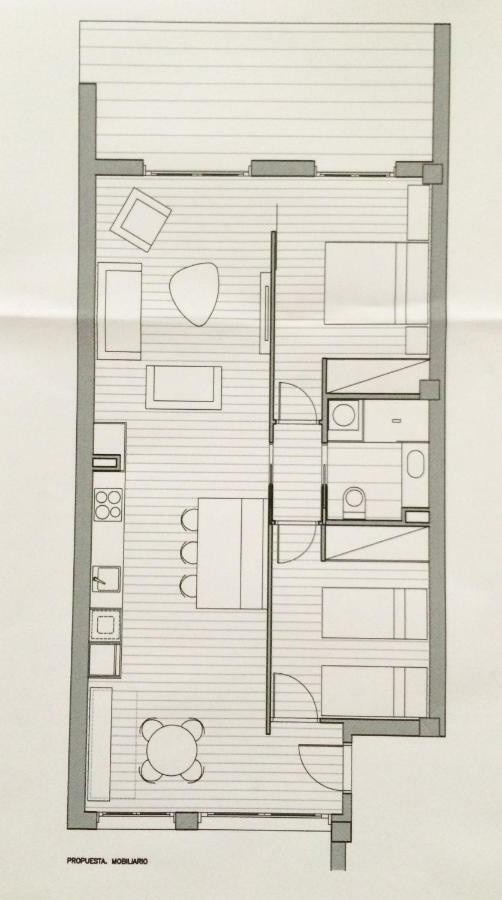 Ferienwohnung Apartamento En Primera Linea De Playa Peñíscola Exterior foto